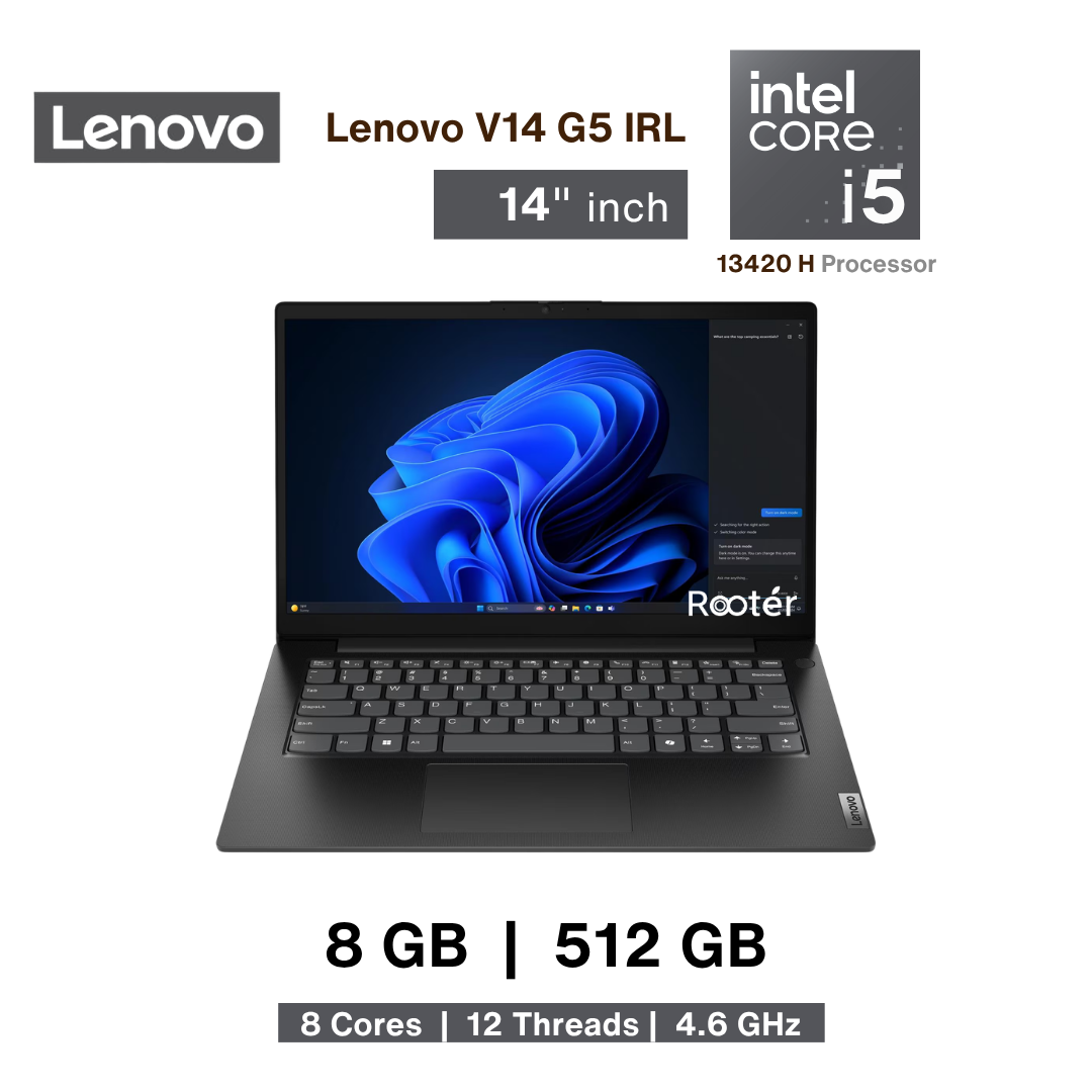 Lenovo V14 G5 – Intel Core i5-13420H | 8GB RAM | 512GB SSD | 14″ Full HD