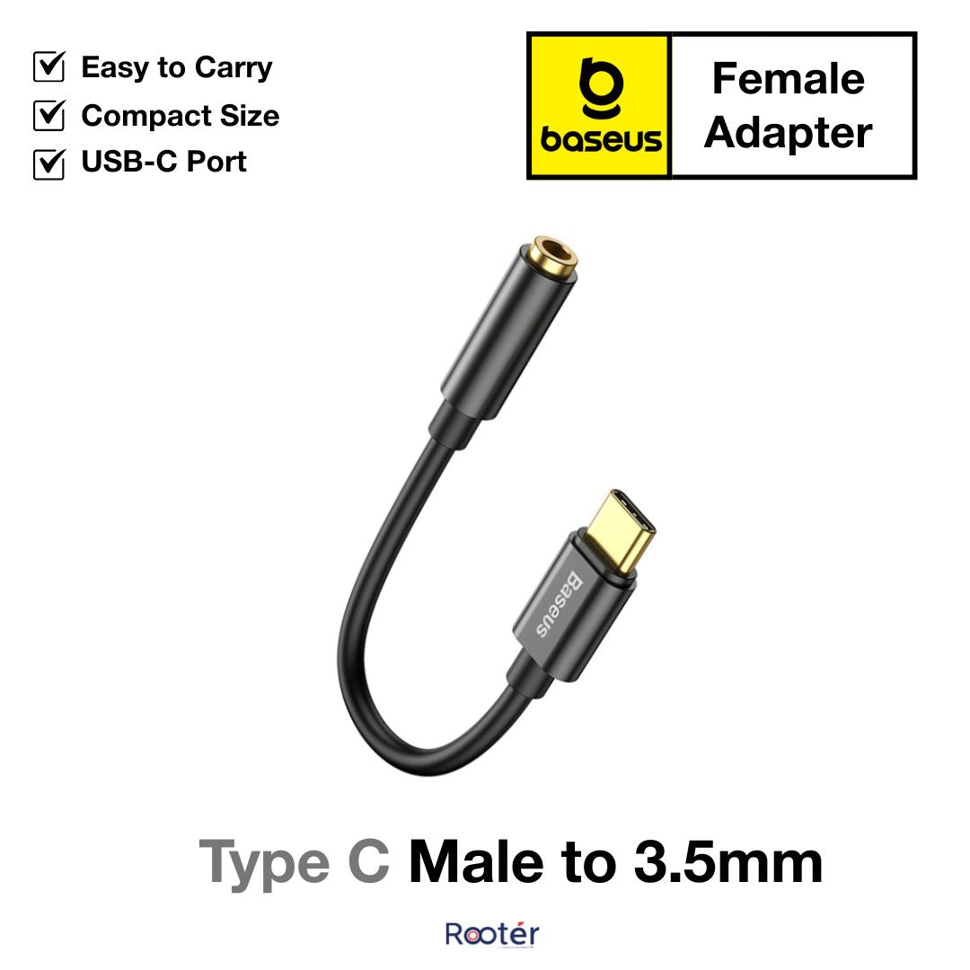 Baseus Type C Male to 3.5mm