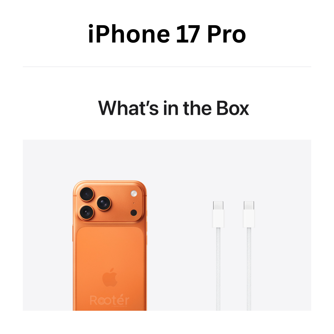 Iphone 17 Pro - 256 GB