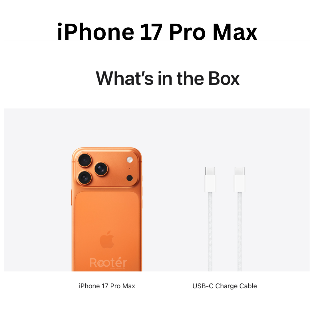 Iphone 17 Pro Max - 256 GB