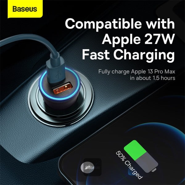Baseus Dual Port Car Charger 60W