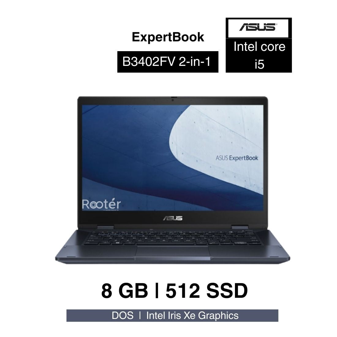 ASUS ExpertBook B3402FV 2 in 1