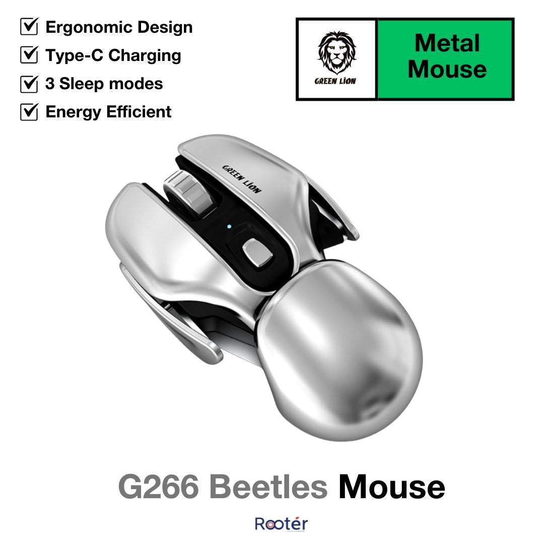 Beetles Metal Mouse G266
