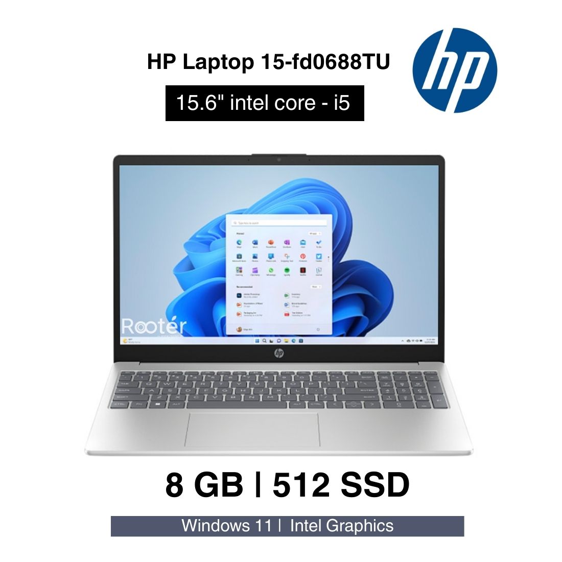 Hp Laptop 15 fd0688TU- i5-1334U