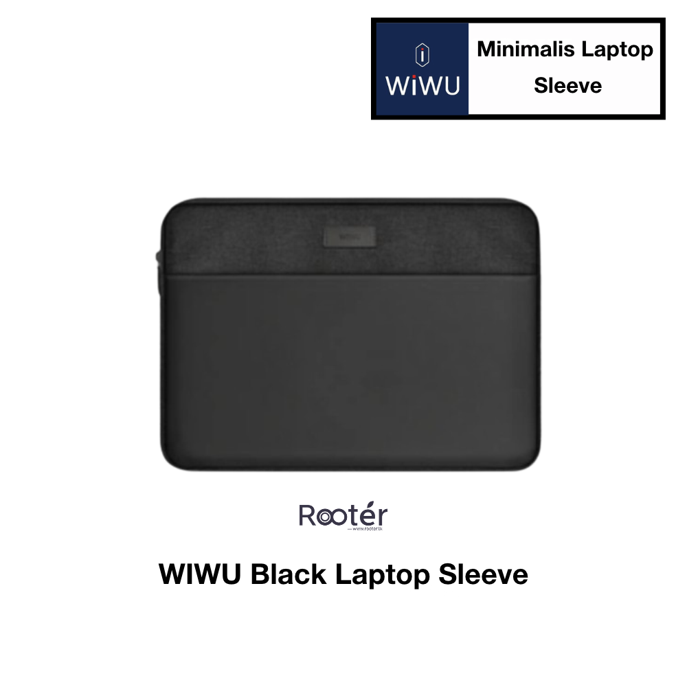 Black Laptop Sleeve Case – Protective Laptop Carrying Pouch