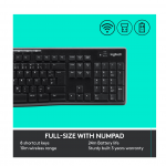 Logitech MK270r | COMBO | Wireless | Keyboard & Mouse