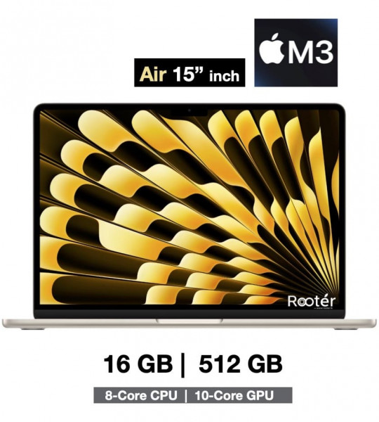 MacBook Air 15" M3 16GB 512GB