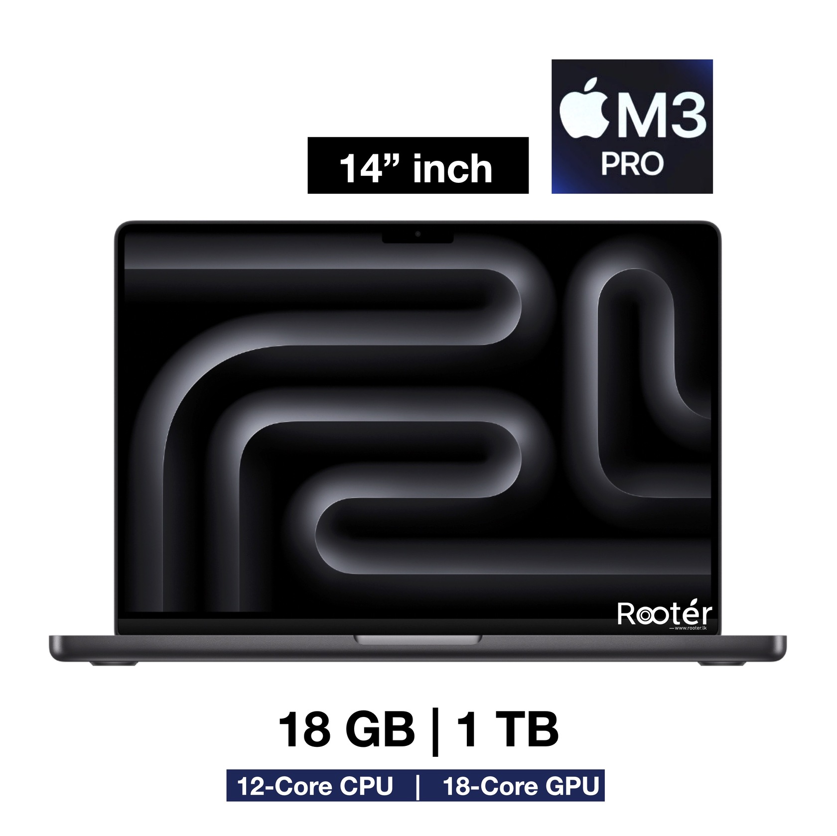 MacBook Pro 14" M3 Pro 18GB 1TB