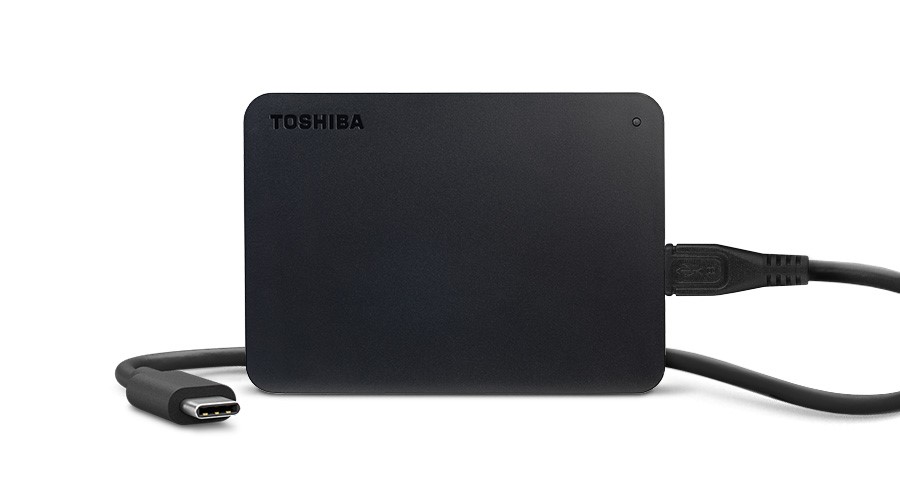 Portable Hard Drive (2 Years Warranty) Type C - Toshiba